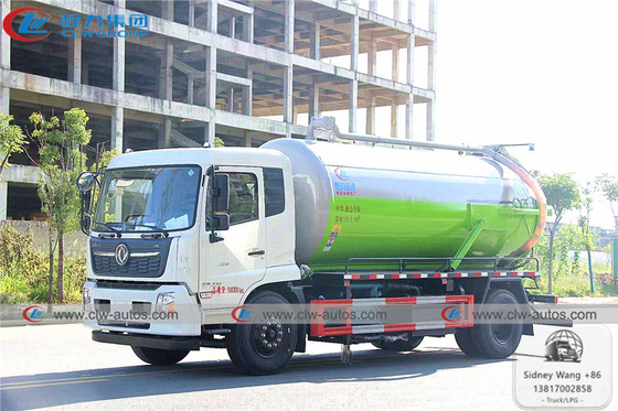 Dongfeng Tianjin Kinrun 4x2 12000L Vacuum Suction Septic Tank Truck