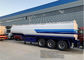 45m3 Tri Axle Q235 Carbon Steel Fuel Truck Trailer