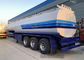 45m3 Tri Axle Q235 Carbon Steel Fuel Truck Trailer