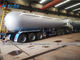 3 Axles 49100L Q370R Tank Semi Trailer For Liquid Ammonia Transport