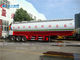 3 Axle 63CBM Bulk Feed Delivery Truck With Thickness 4mm Tank