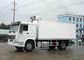 HOWO 4x2 6 Wheeler Refrigerated Box Truck With Thermo King Freezer