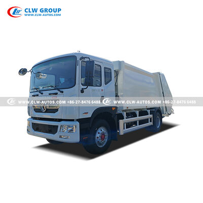 Dongfeng D9 4x2 14m³ High-Compaction Rear Loader Garbage Truck for Municipal Waste Collection