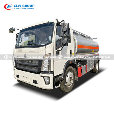 FAW 4x2 10 CBM Mobile Fuel Tanker Truck Dispenser
