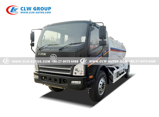 FAW RHD 10m³ LPG Bobtail Truck – Right-Hand Drive Gas Tanker with Q345R Steel Tank for African Markets