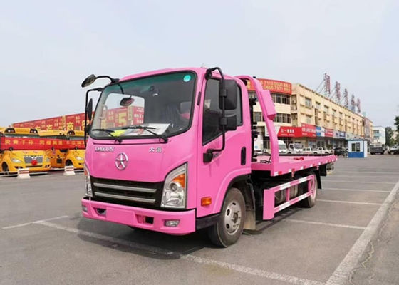 China Dayun 4x2 3T Road Recovery Flatbed Wrecker Truck