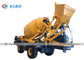 Mobile Self Loading Cement Concrete Mixer Truck 4CBM 4.5CBM With 270 Deg Rotation