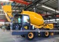Mobile Self Loading Cement Concrete Mixer Truck 4CBM 4.5CBM With 270 Deg Rotation