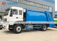 SINOTRUK HOMAN Garbage Compactor Truck With 18m3 Rear Loader