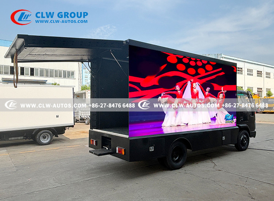 ISUZU Naked Eye 3D Billboard Mobile Outdoor LED Advertising Truck With Air Conditioner