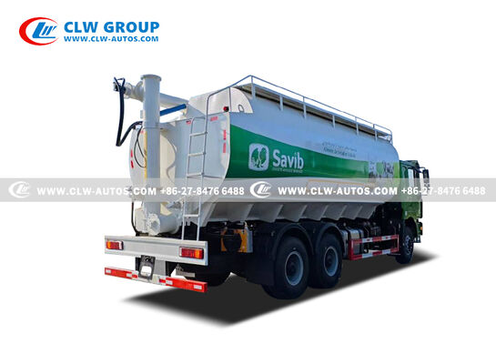 Shacman F3000 6x4 Bulk Feed Truck with 30 CBM High-Volume Tank, Advanced Auger Technology, and Anti-Corrosion Protection