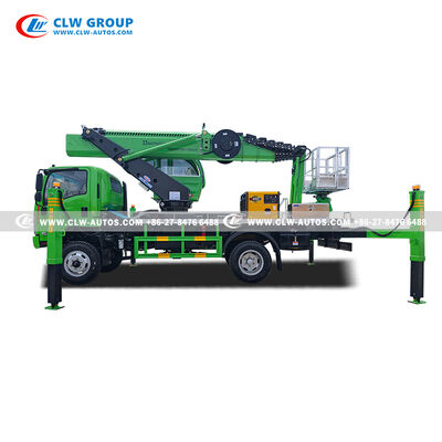 ISUZU 4×4 33-Meter Telescopic Cherry Picker Truck