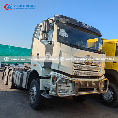 FAW J6P 6x4 Tractor Head with 420-550 HP Engine and Air-Suspended Sleeper Cab for Heavy-Duty Prime Mover Applications
