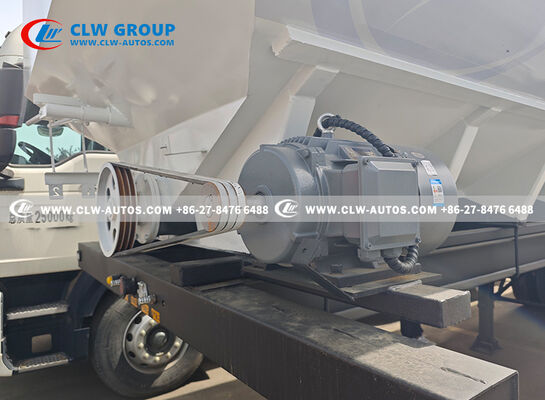 60m³ Aluminum Alloy Bulk Feed Tank Trailer with Electric Screw Conveyor for High Efficiency Feed Hauling