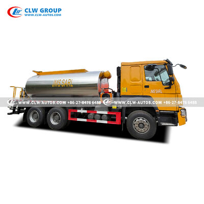 SINOTRUK HOWO 6x4 340HP Intelligent Asphalt Distributor Truck for Road Construction