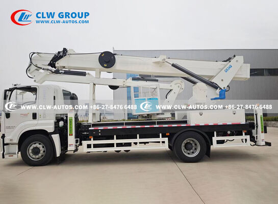 ISUZU GIGA 34-Meter Insulated Aerial Work Truck with Dielectrically Insulated Bucket and Articulated Folding Arm