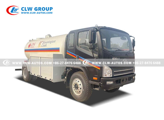 FAW RHD 10m³ LPG Bobtail Truck – Right-Hand Drive Gas Tanker with Q345R Steel Tank for African Markets